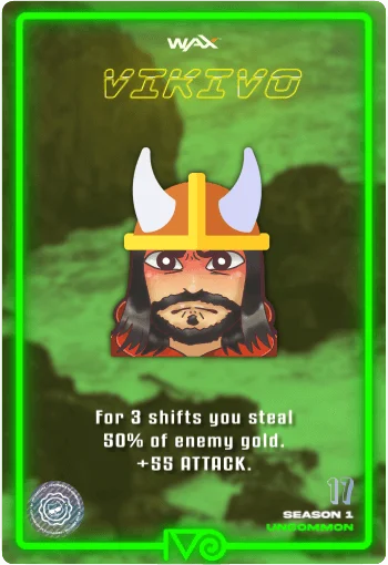 Carta VikIvo Emote de Ivo Vikingo del Ivoverso