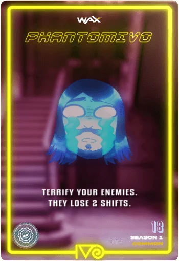 Carta PhantomIvo Emote de Ivo Fantasma del Ivoverso