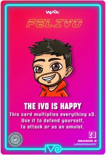 Carta FelIvo Emote de Ivo Feliz del Ivoverso