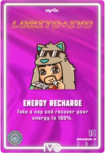 Carta de Sub Emote Lobito + Ivo del Ivoverso