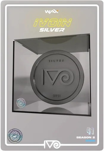 Carta Ivoin Silver Token Card del Ivoverso