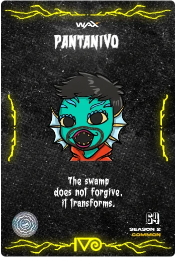 Carta PantanIvo de la colección Classic Horror Monsters del Ivoverso