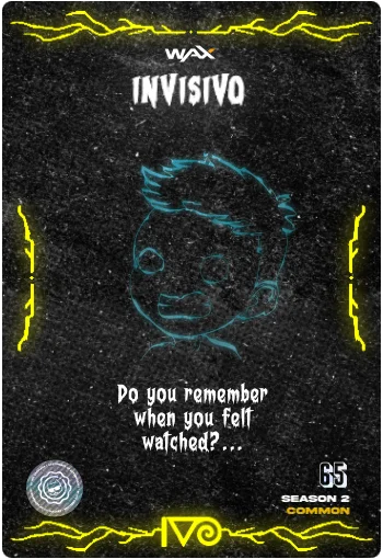 Carta InvisIvo de la colección Classic Horror Monsters del Ivoverso