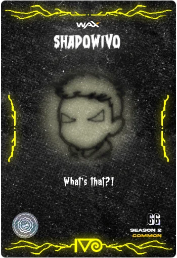 Carta ShadowIvo de la colección Classic Horror Monsters del Ivoverso