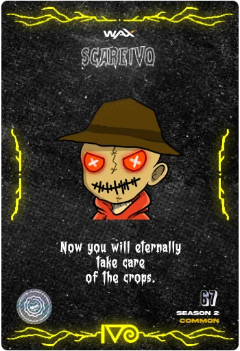 Carta ScareIvo de la colección Classic Horror Monsters del Ivoverso