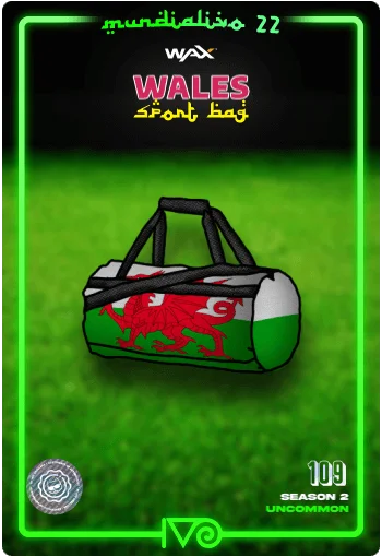 Carta Bolso Deportivo Wales del MundialIvo 2022 del Ivoverso