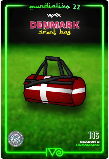 Carta Bolso Deportivo Denmark del MundialIvo 2022 del Ivoverso