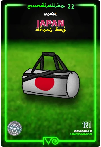 Carta Bolso Deportivo Japan del MundialIvo 2022 del Ivoverso