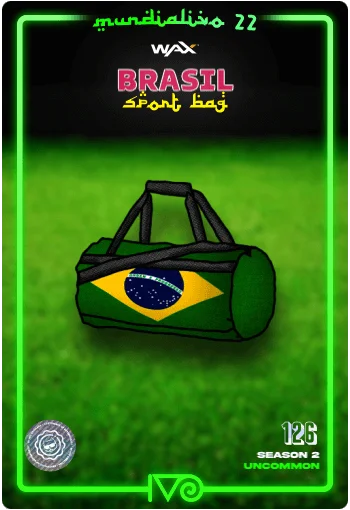 Carta Bolso Deportivo Brasil del MundialIvo 2022 del Ivoverso