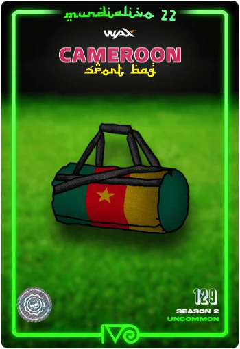 Carta Bolso Deportivo Cameroon del MundialIvo 2022 del Ivoverso