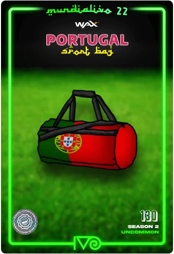 Carta Bolso Deportivo Portugal del MundialIvo 2022 del Ivoverso