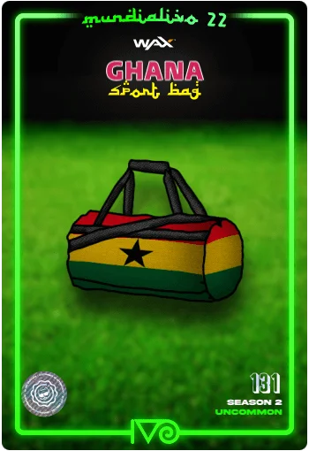Carta Bolso Deportivo Ghana del MundialIvo 2022 del Ivoverso