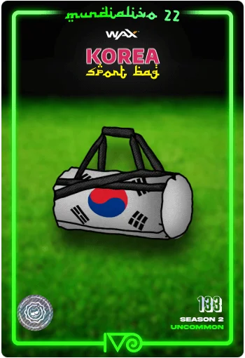 Carta Bolso Deportivo Korea del MundialIvo 2022 del Ivoverso