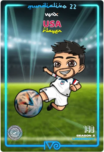 Carta Legendaria Ivo jugador de USA del MundialIvo 2022 del Ivoverso