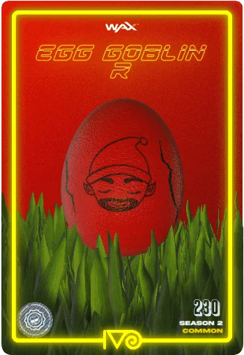 Carta Huevo Rojo de Goblin R del Ivoverso