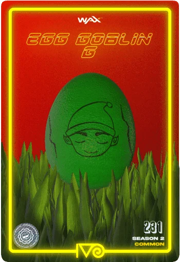 Carta Huevo Verde de Goblin G del Ivoverso